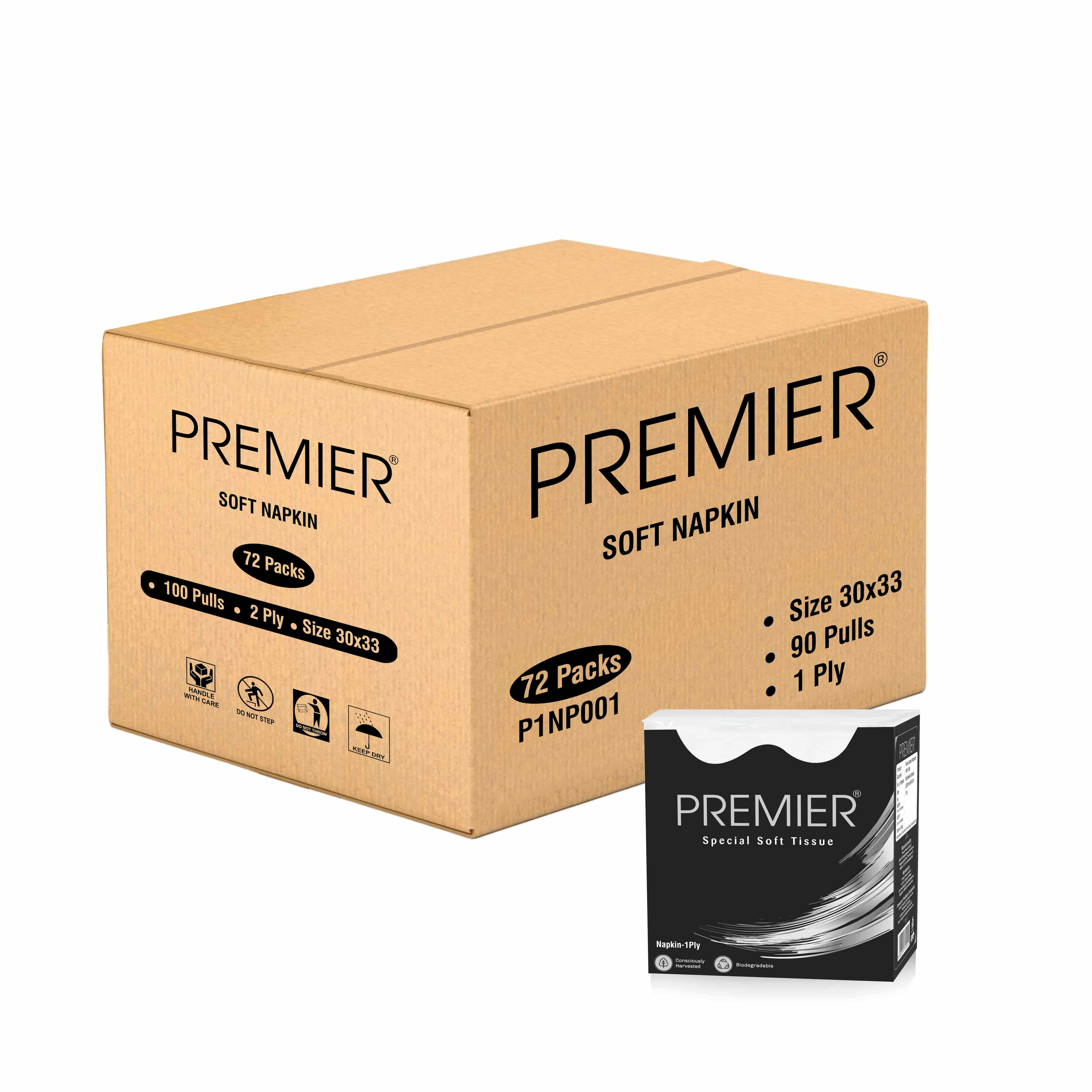 Premier Tissue Paper 90 pulls 30x33
